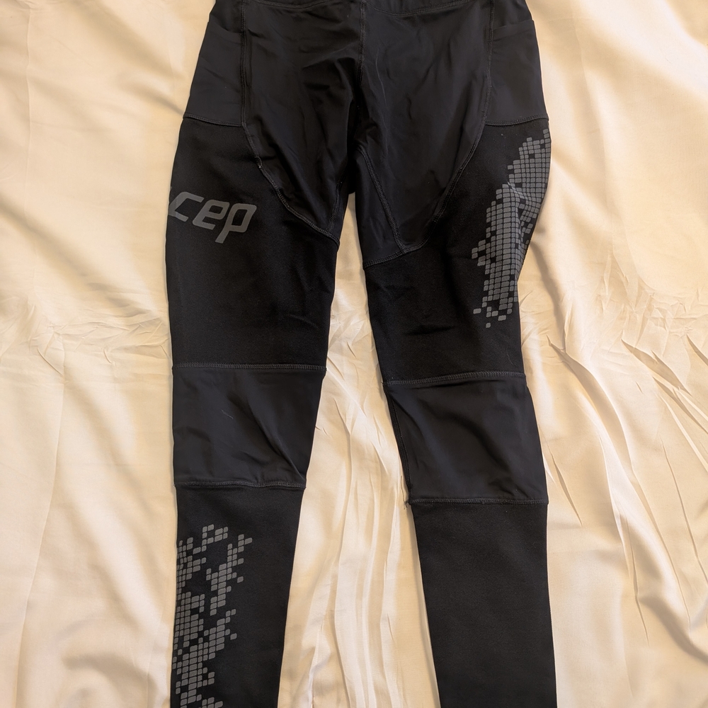 CEP Black Compression Running Tights/Leggings Size M